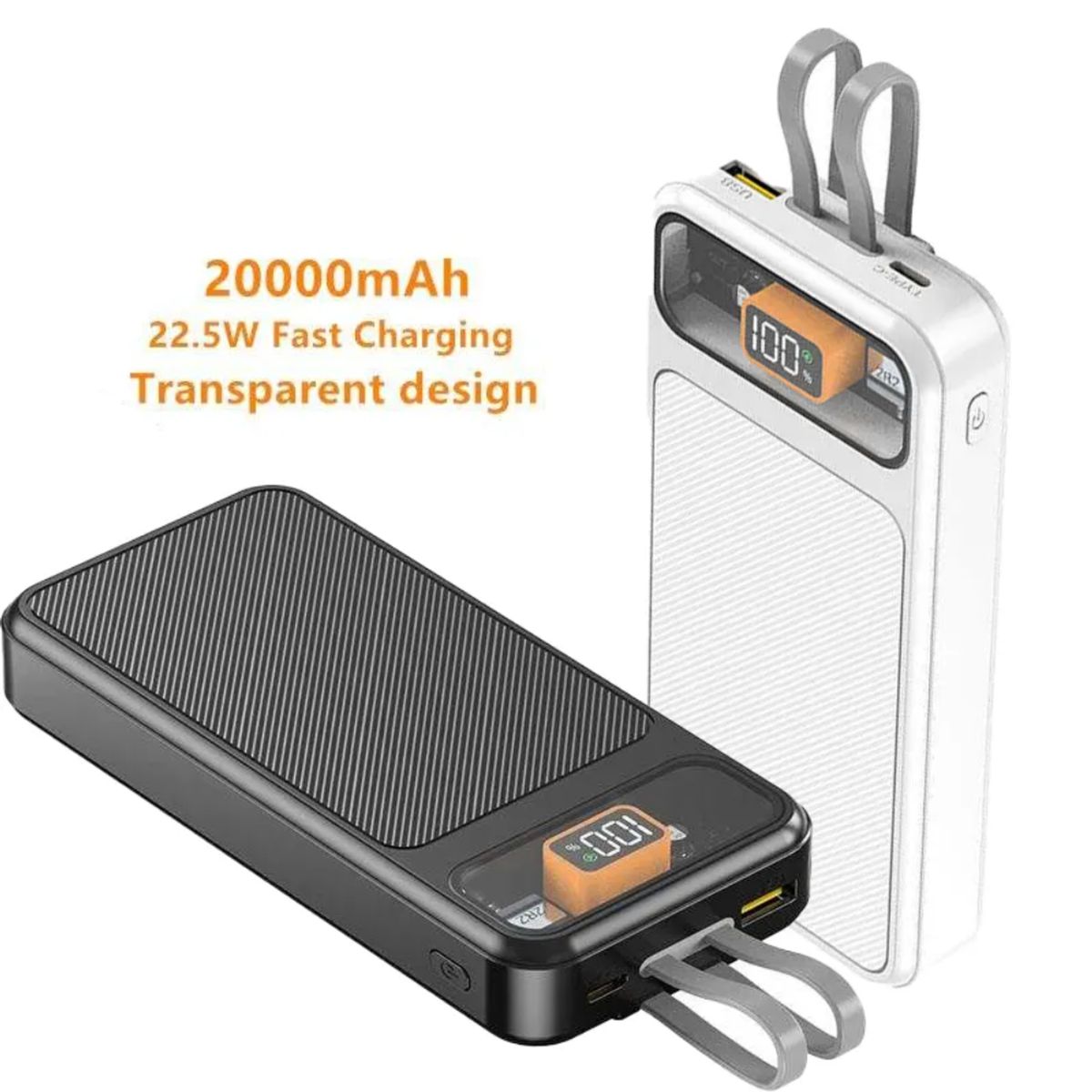 COLME TECHNOLOGY HOME - Power Bank 20000 Mah 225w Carga Rapida Cable Tipoc iPhone