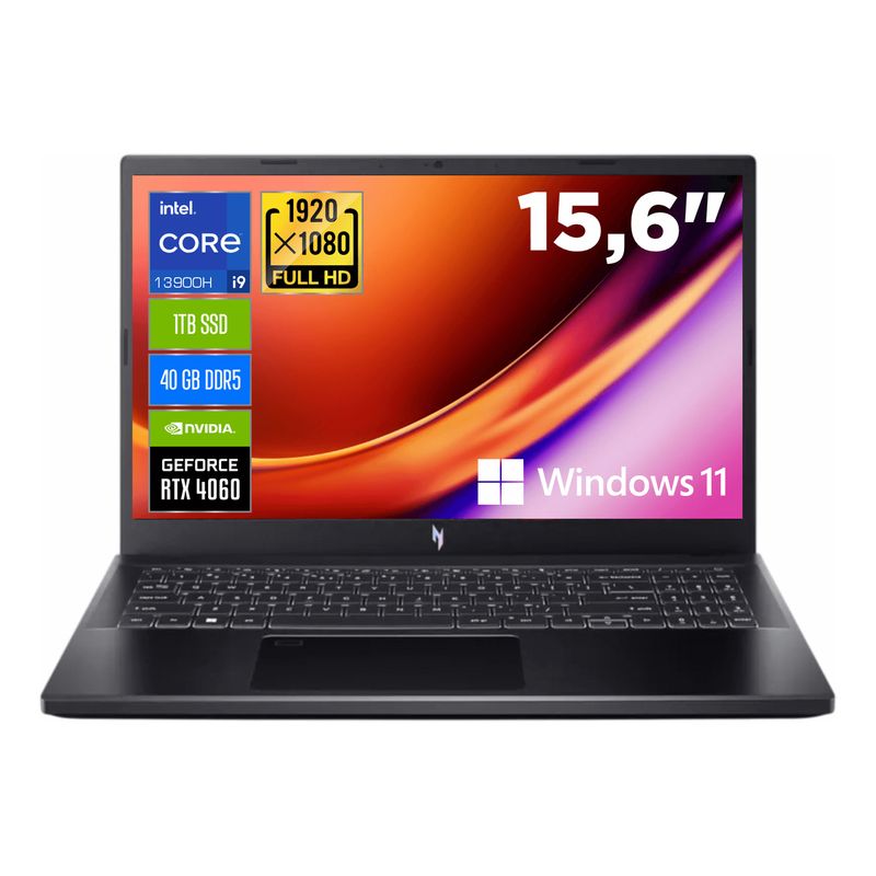 ACER - Acer Nitro V 15 Gaming Laptop – Potencia Core i9