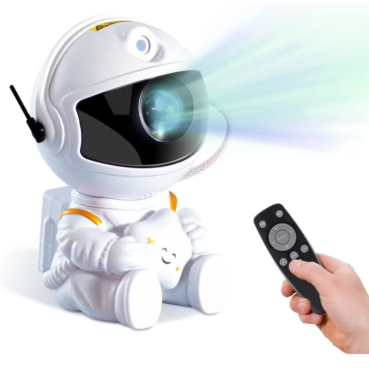 COLME TECHNOLOGY HOME - Mini Astronauta Proyector De Estrellas Nebulosa Galaxia Kids