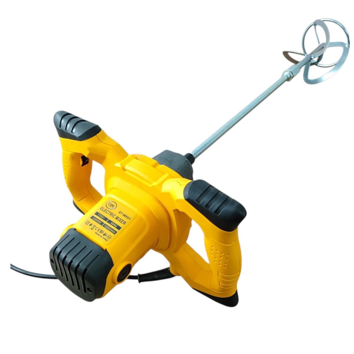 JJRC - Mezclador Eléctrico Pintura Cemento Yeso Velocidad Variable