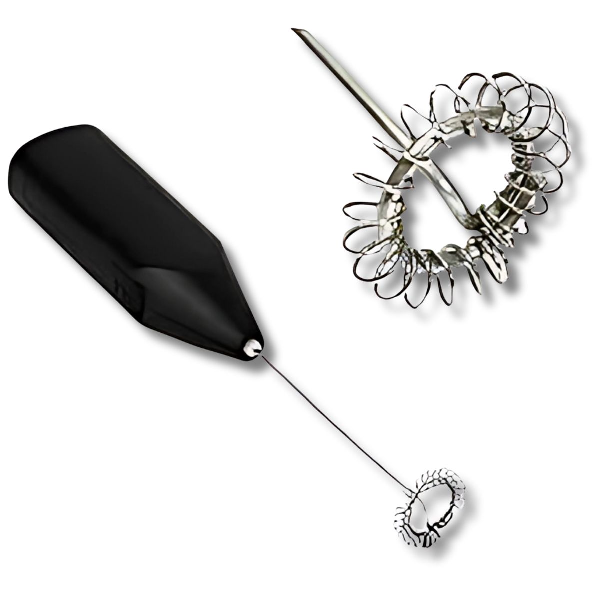 GENERICO - Batidora Portátil Pilas AA  Mezclador Manual Compacto