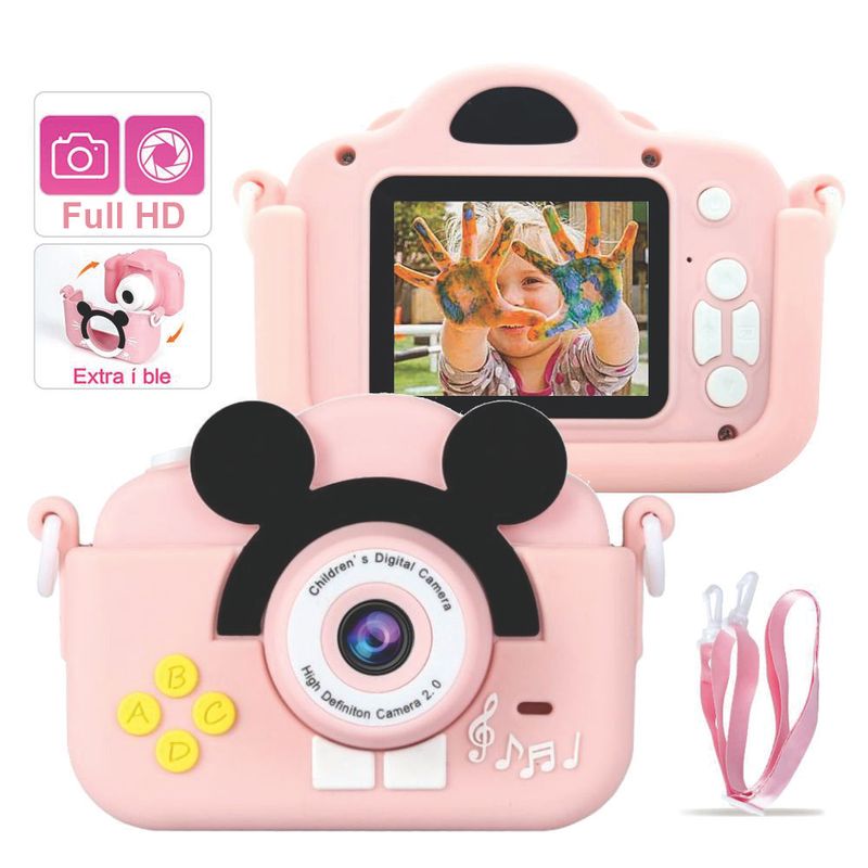 GENERICO - Cámara Digital Para Niños Full HD 1080p Fotografía 20px ET020
