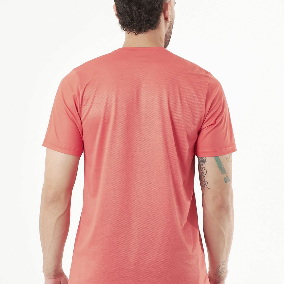 BELIFE - Camiseta manga corta naranja para hombre