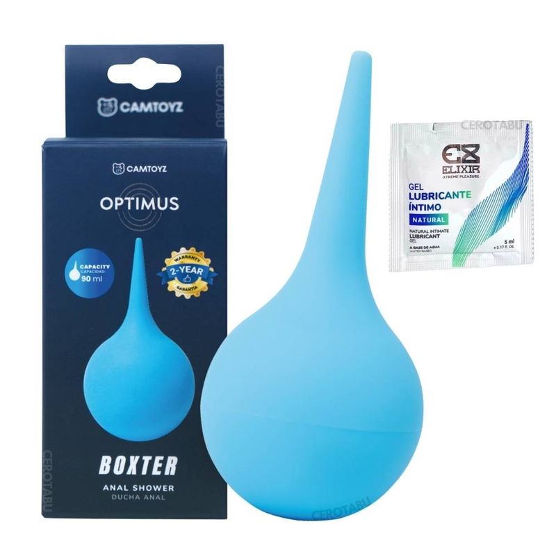 GENERICO - Ducha Enema Anal Vaginal Rectal 90 mL + Lubricante Neutro