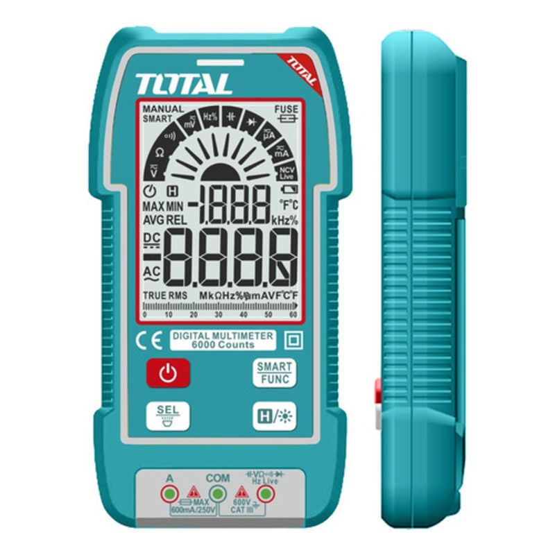 TOTAL - Tester Digital 600v Industrial Super Total