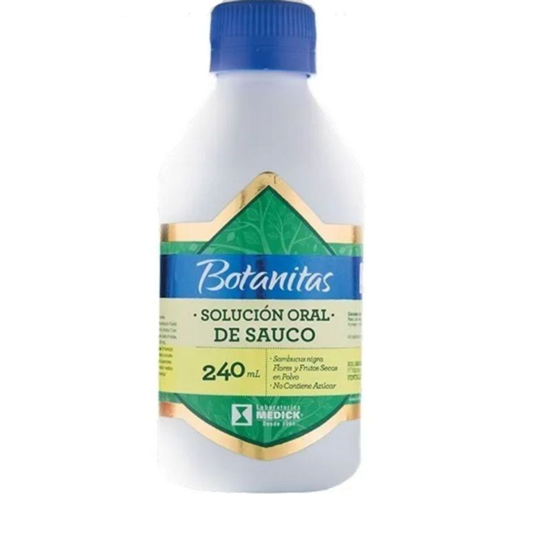 GENERICO - SOLUCION ORAL DE SAUCO- BOTANITAS X 240 ML.