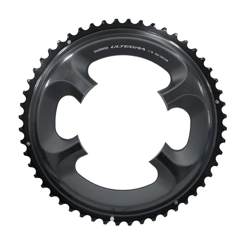 SHIMANO - Plato Coronilla Shimano Ultegra 6800 Biplato 52 Dientes Ruta