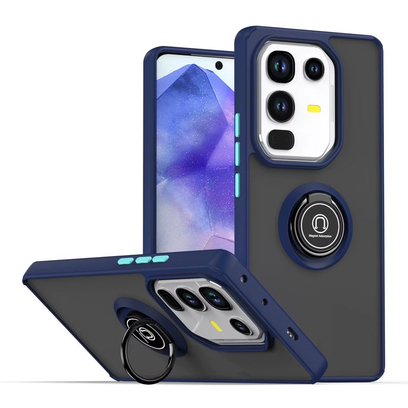 GENERICO - Funda Estuche Case Mate Compatible Infinix Note 50 Pro Azul