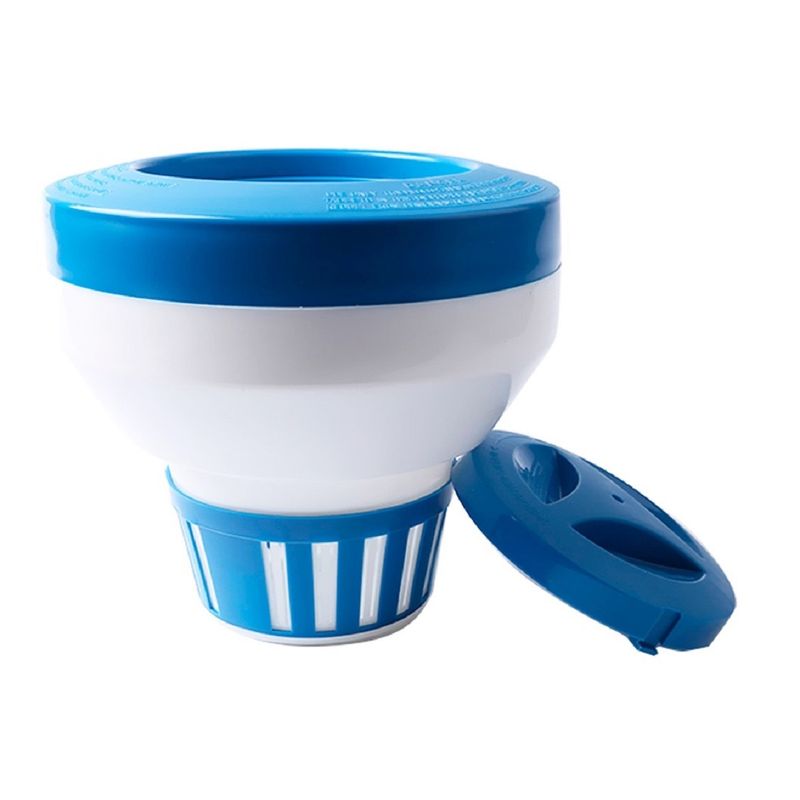 GENERICO - Dispensador Flotante Cloro Piscinas 7 Pulgadas