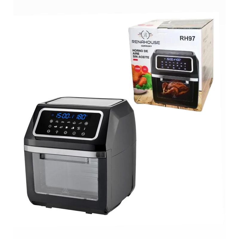 RENAHOUSE - Horno Freidora De Aire Renahouse 12 Litros