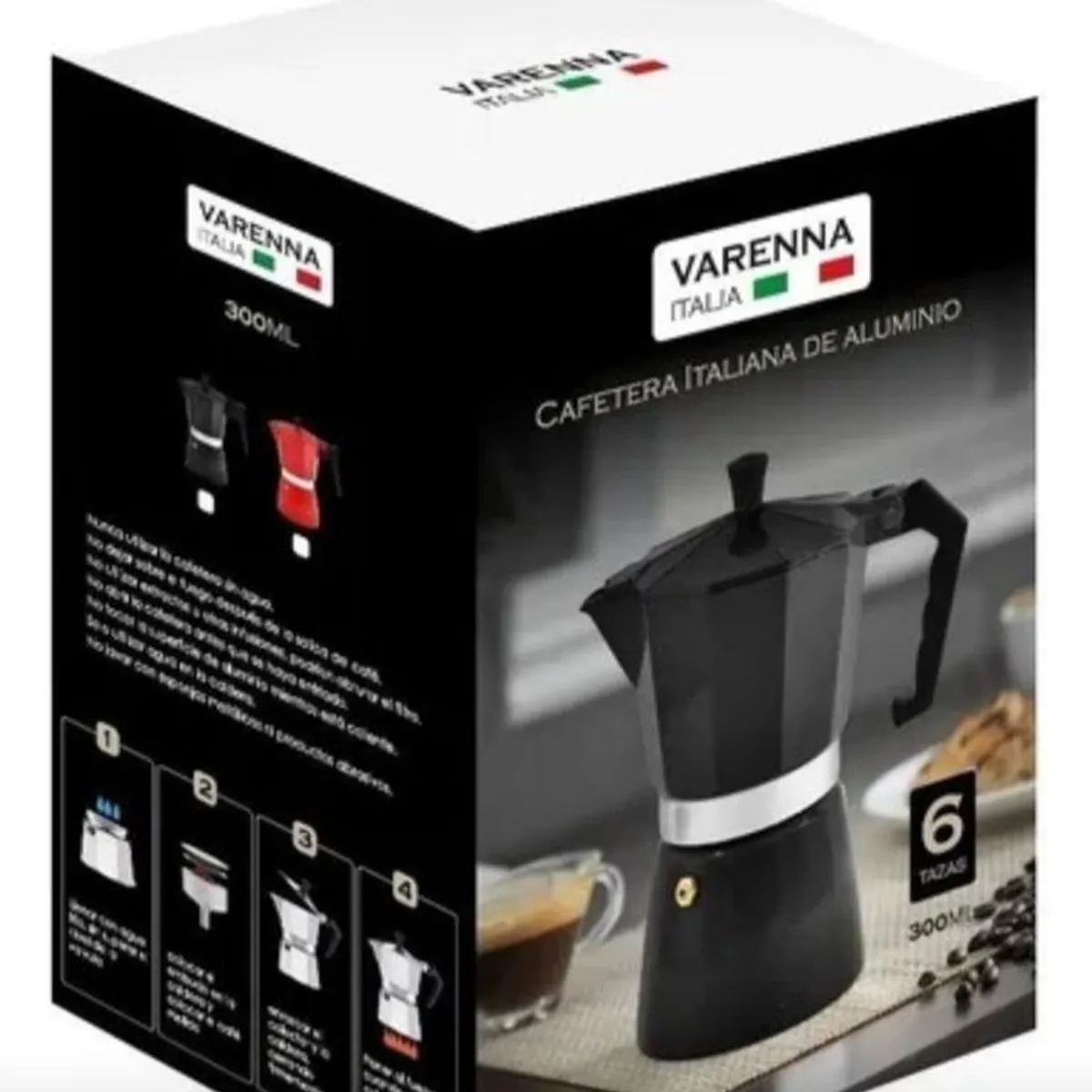 OEM - Cafetera Italiana 900ML - 9 Tazas