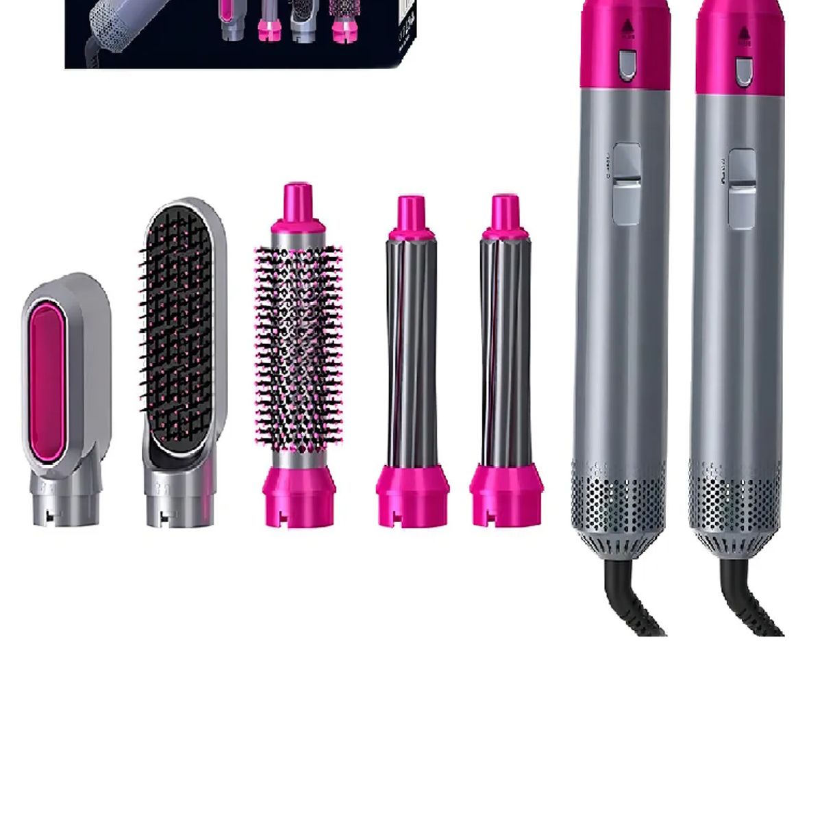 SKY - Cepillo Secador Alisador 5 En 1 Ajustable De