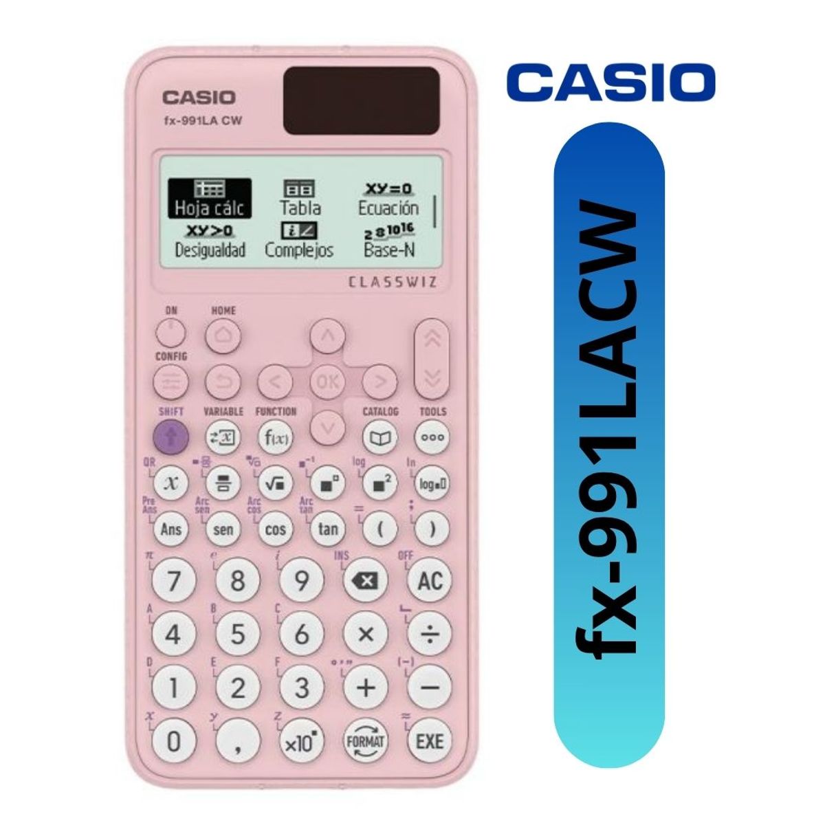 CASIO - Calculadora científica Casio FX-991 LACW - Rosa
