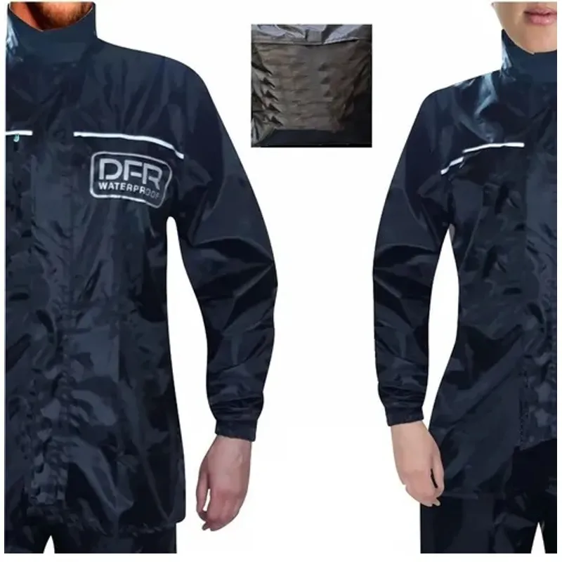 DR1 - Impermeable Tipo Sudadera 2 Piezas Hombre/mujer Talla M