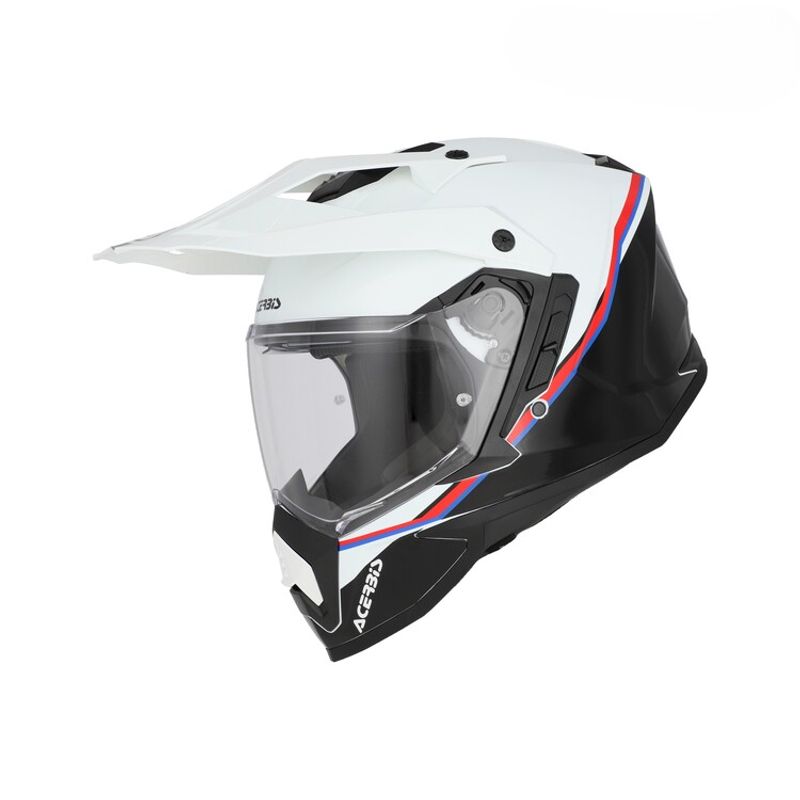 ACERBIS - CASCO ACERBIS ASSAULT GRAPHIC BLANCO  NEGRO TALLA XL
