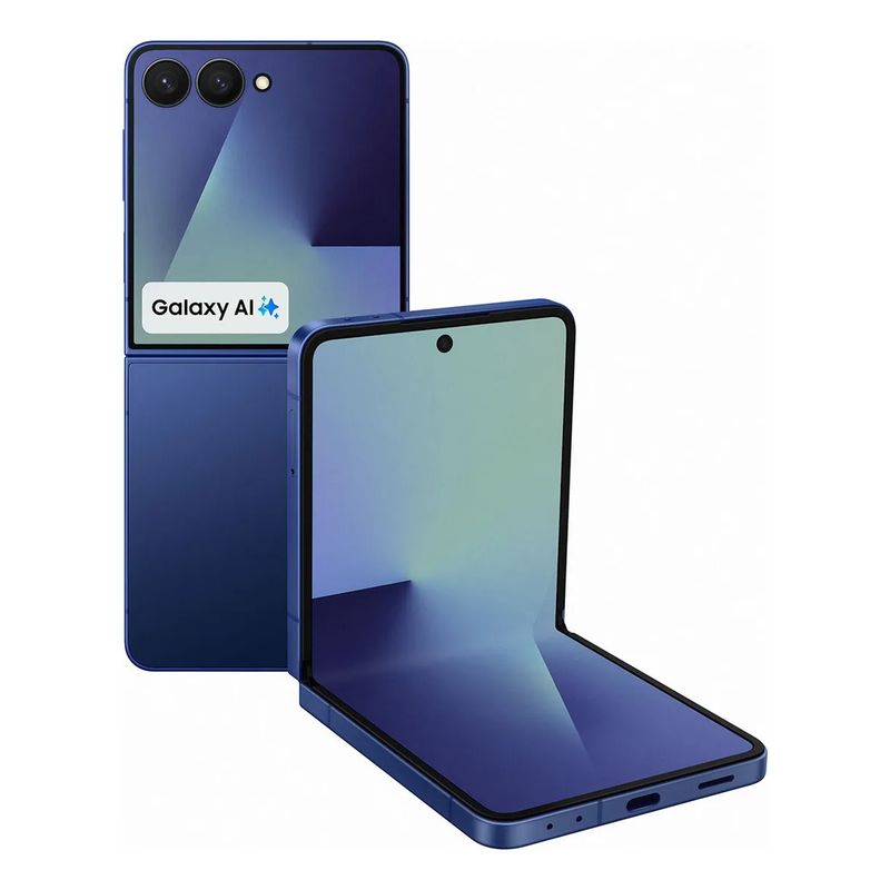 SAMSUNG - Celular Samsung Z Flip 7 12GB Ram 512GB Almacenamiento 5G Blue Shadow