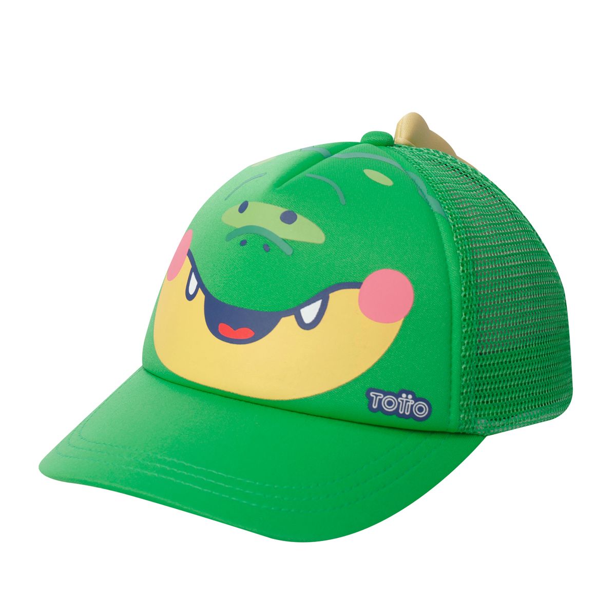 TOTTO - Gorra Tipo Camionera de Cocodrilo Para Niño Verde Rize Totto