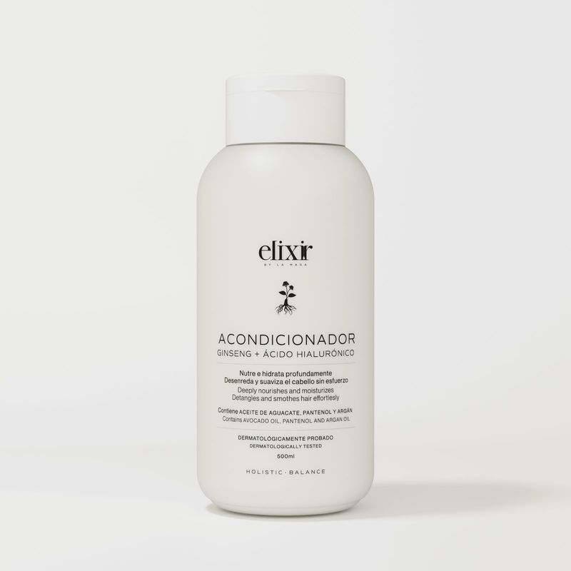 ELIXIR BY LA MAGA - Acondicionador Ginseng + Ácido Hialurónico