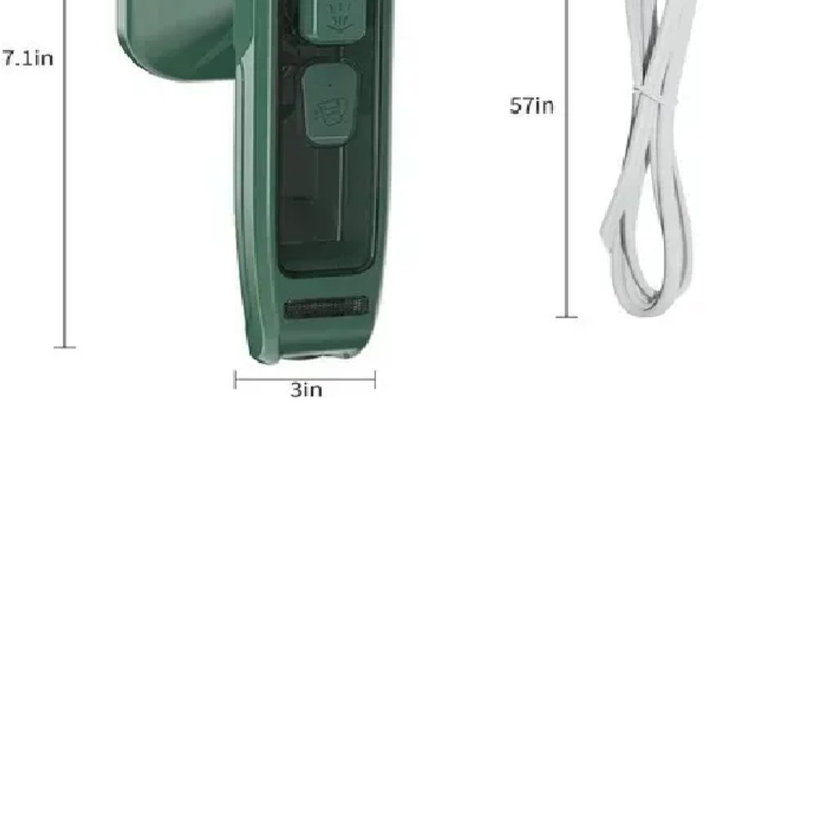 SKY - Mini Plancha Vapor De Ropa Viajera Portatil Eléctrica