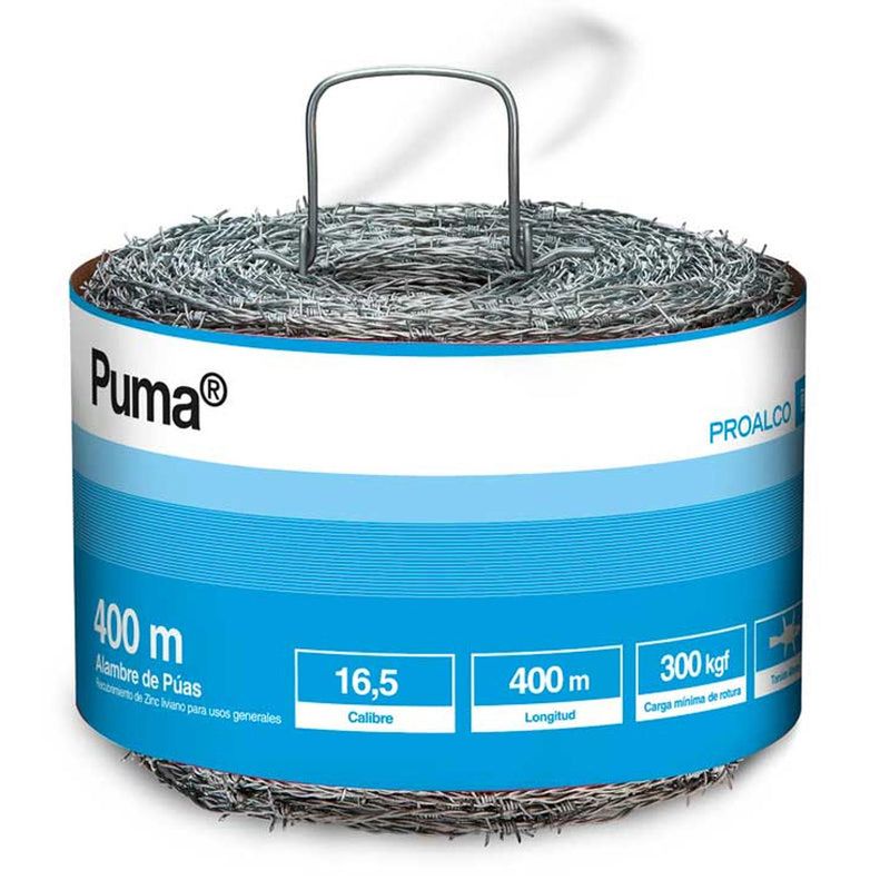 GENERICO - Alambre De Puas Puma 16.5 X 400 Mts.