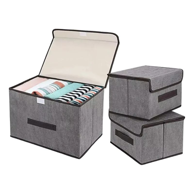 GENERICO - Cajas Organizadoras Plegable Almacena Ropa Dormitorio Hogar
