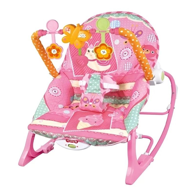 KIDSHOP - Silla Mecedora Para Bebes Con Toldillo 68165 Caracol