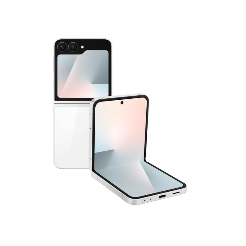 SAMSUNG - Celular Samsung Z Flip 7 FE 8GB Ram 256GB Almacenamiento 5G White