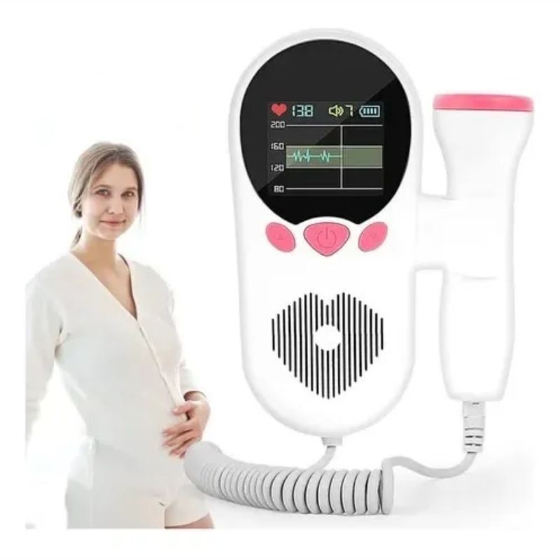 GENERICO - Audífono Cardíaco Bebés Monitor Doppler Fetal Ultrasonido