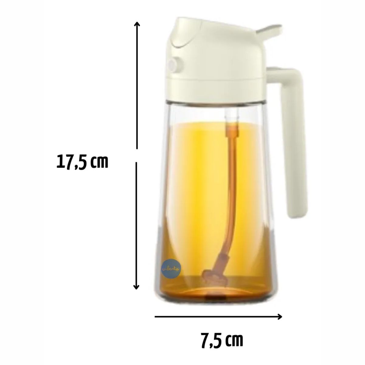 GENERICO - Botella Dispensadora De Aceite Para Cocina Con Pulverizador