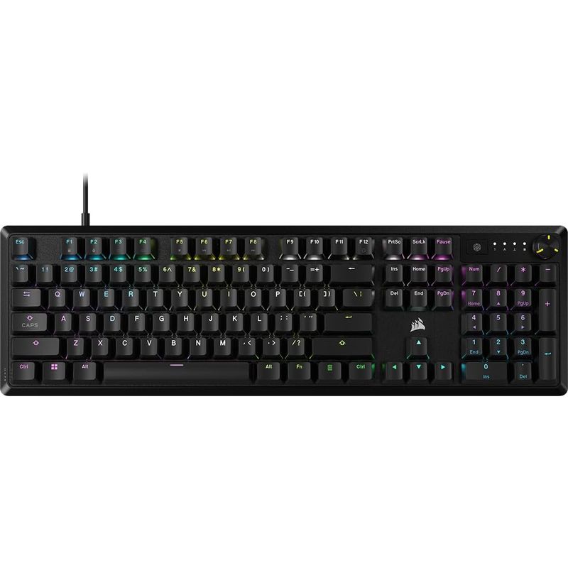 CORSAIR - Teclado Gamer Corsair K70 Core Rgb Mecánico Switch Rojo Icue