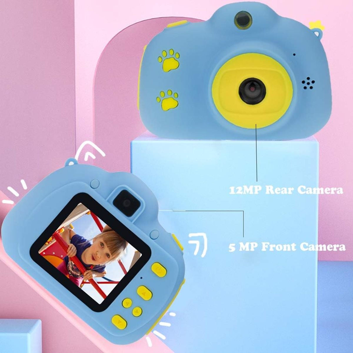 GENERICO - Cámara Digital Infantil Con Pantalla