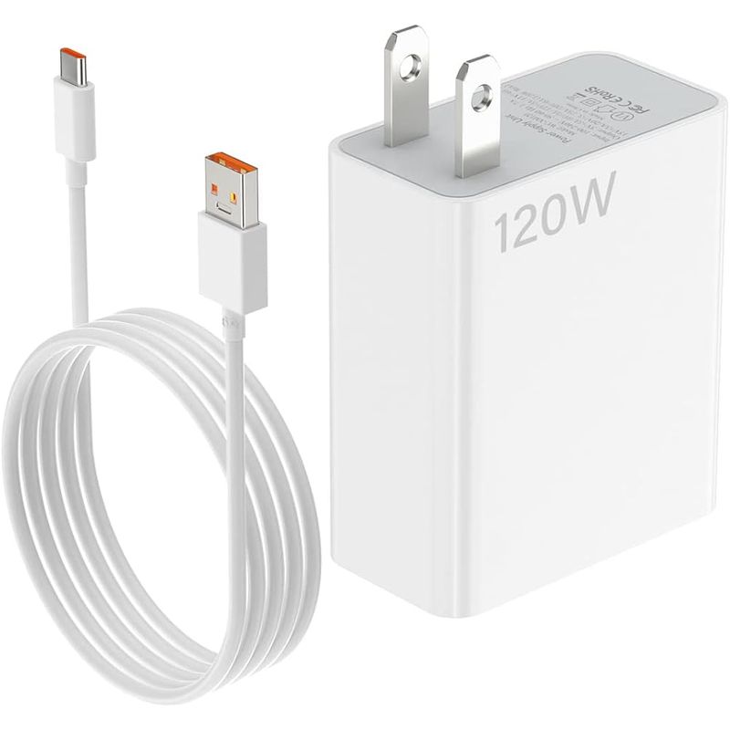 XIAOMI - Cargador de Pared 120W Carga Turbo Rapida ORIGINAL
