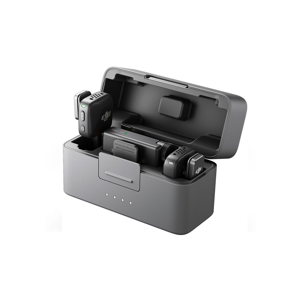 DJI - Microfono Dji Mic Mini Dual 2 Trasmisores (Tx), 1 Receptor (Rx)
