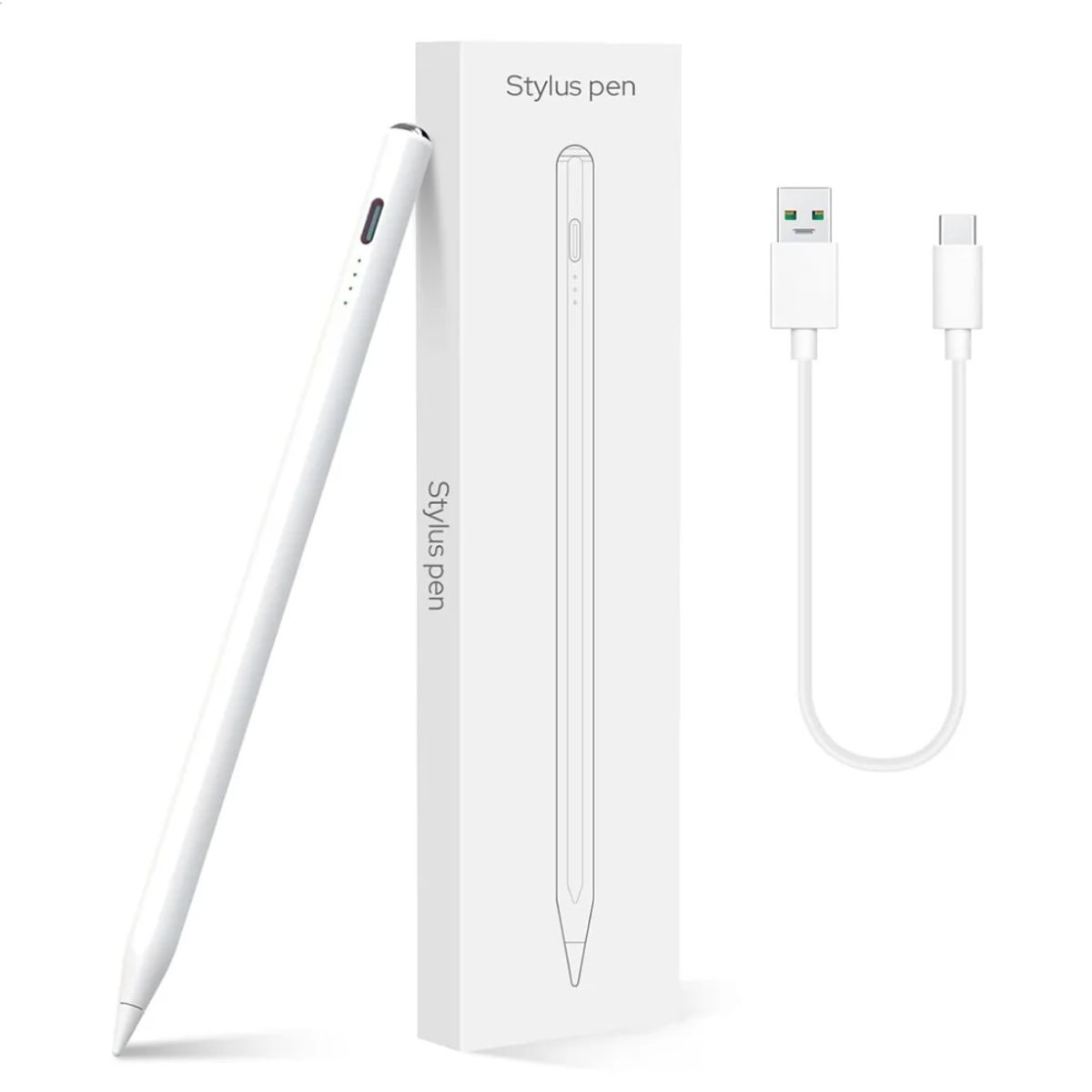 GENERICO - Lápiz Óptico Universal Para iPad Compatible Android Windows iOS
