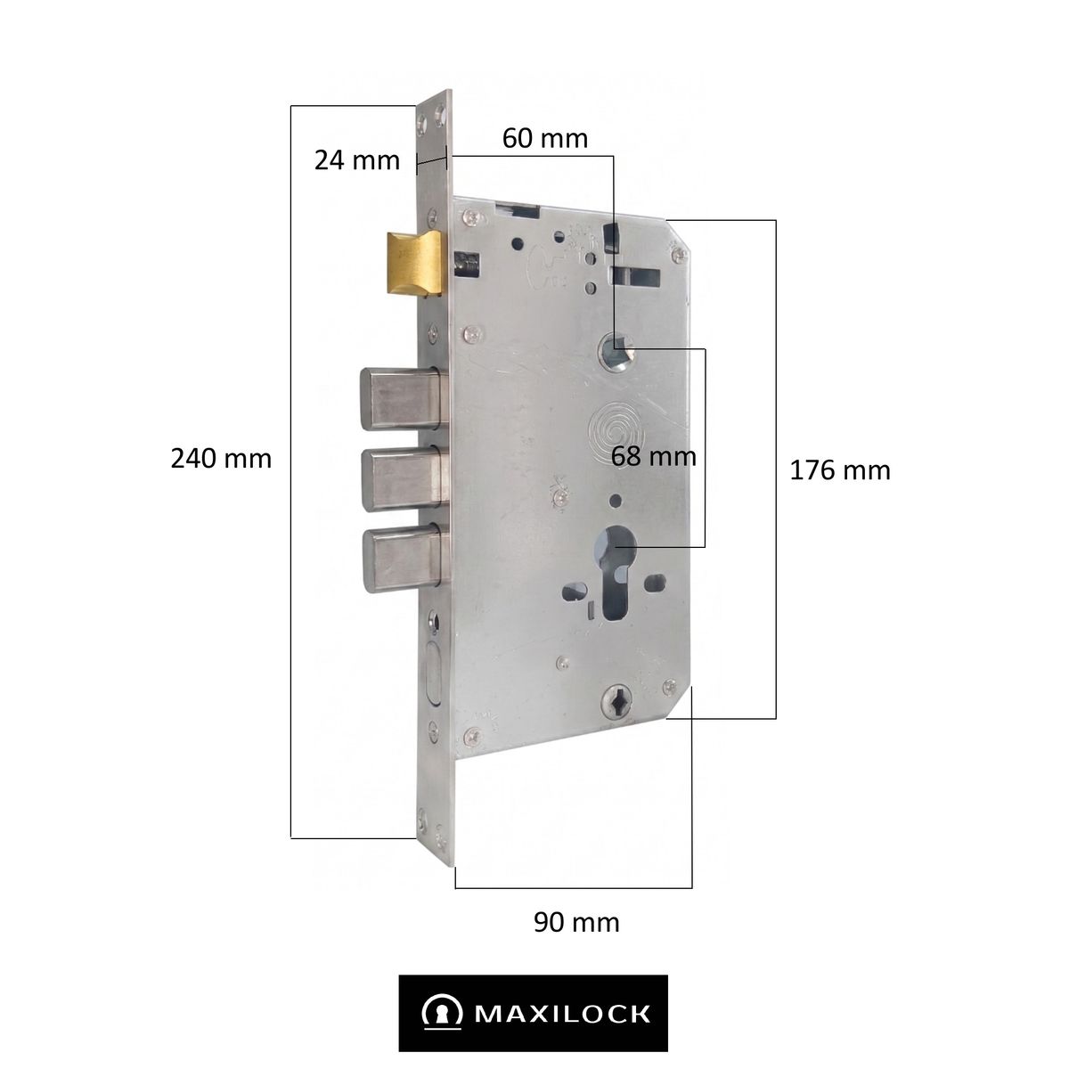 MAXILOCK - Cerradura Inteligente Maxilock MXE 20611 N