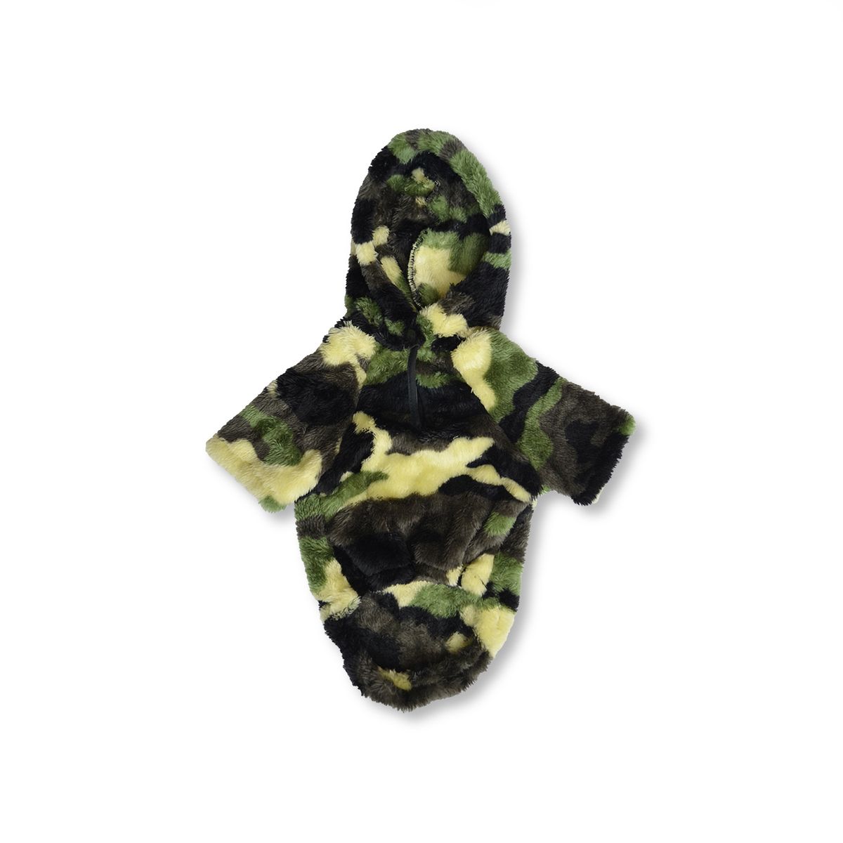 WAWAW - Hoodie XS bisonte camuflado verde - 012025 REB JUL25