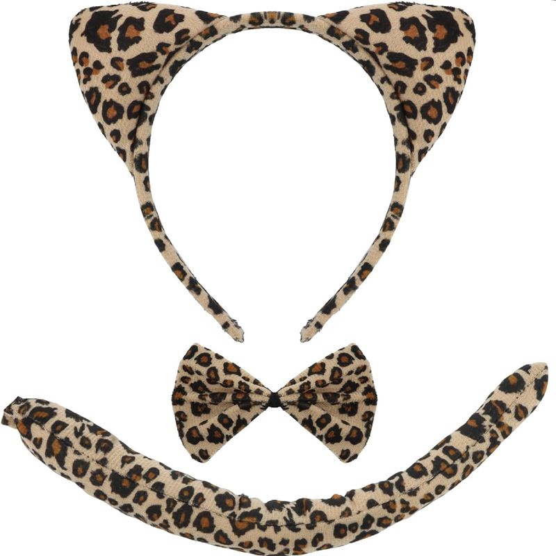 GENERICO - Diademas Cosplay Para Niño O Niña De leopardo Anima