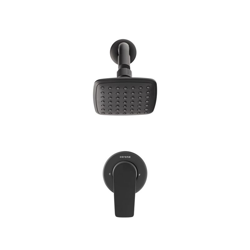 CORONA - Ducha monocontrol Barcelona mateblack