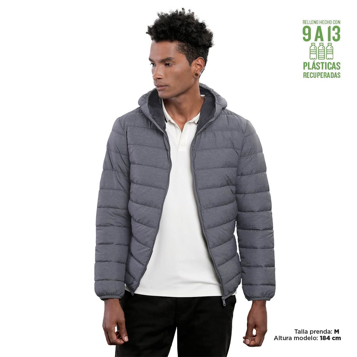 TOTTO - Chaqueta para Hombre Colormen Gris