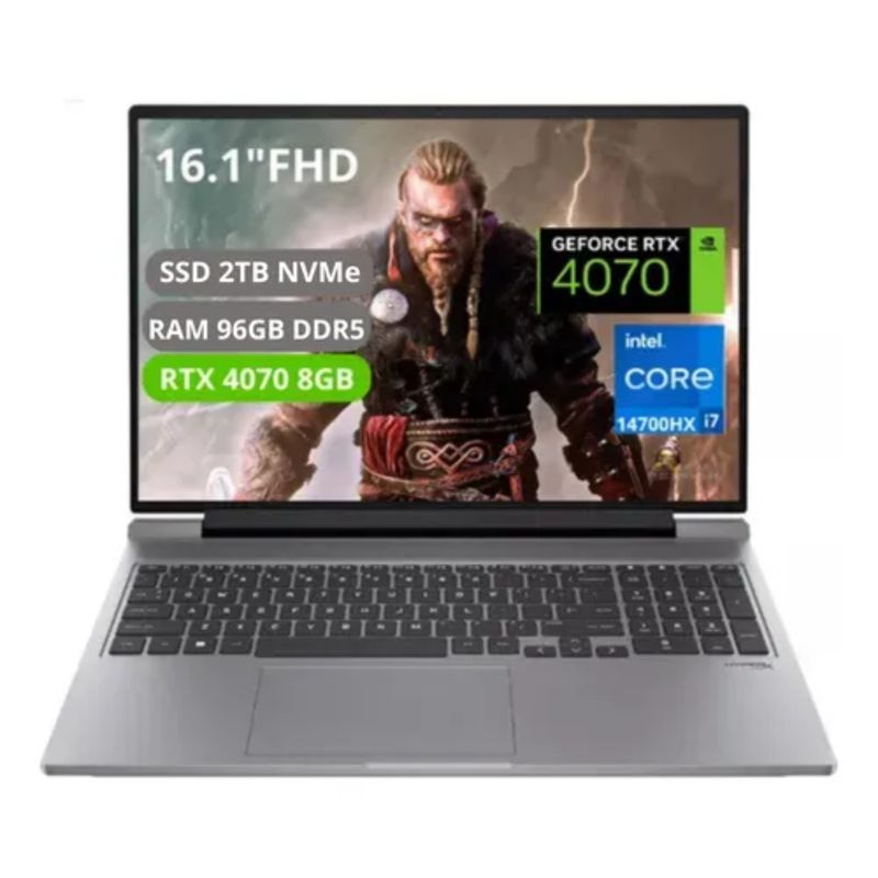 HP - Portatil Hp Omen 16 Core I7 14700HX Ram 96GB SSD 2RTX 4070 8GB 16.1" FHD