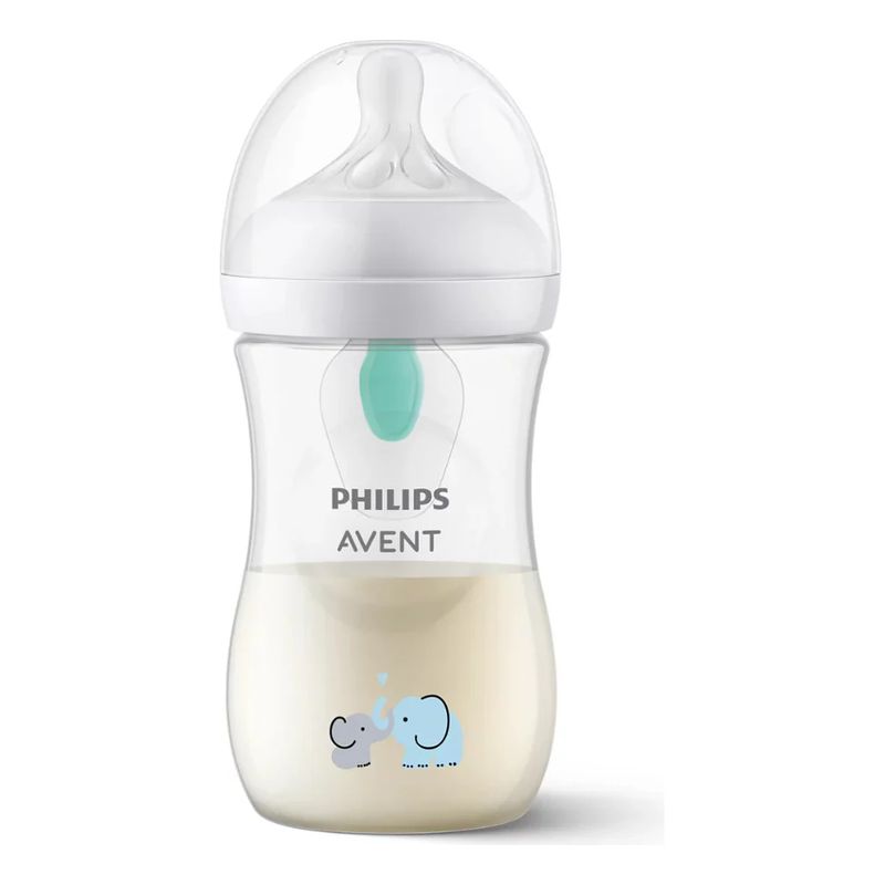 PHILIPS - Biberón Tetero Natural 30 Elefante 9oz Avent Scy67381