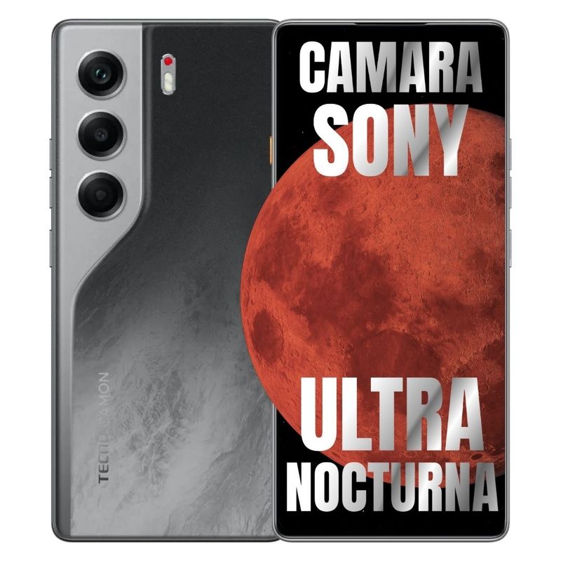 TECNO MOBILE - Celular TECNO CAMON 40 256GB/8GB RAM Negro