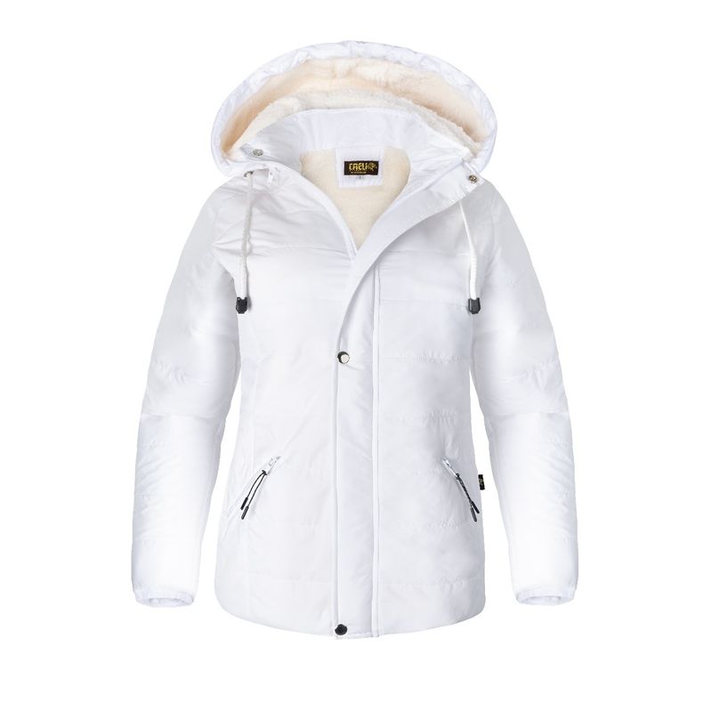 CAELI - chaqueta abrigo ovegera MUJER lluvia frio semi impermeable marca CAELI