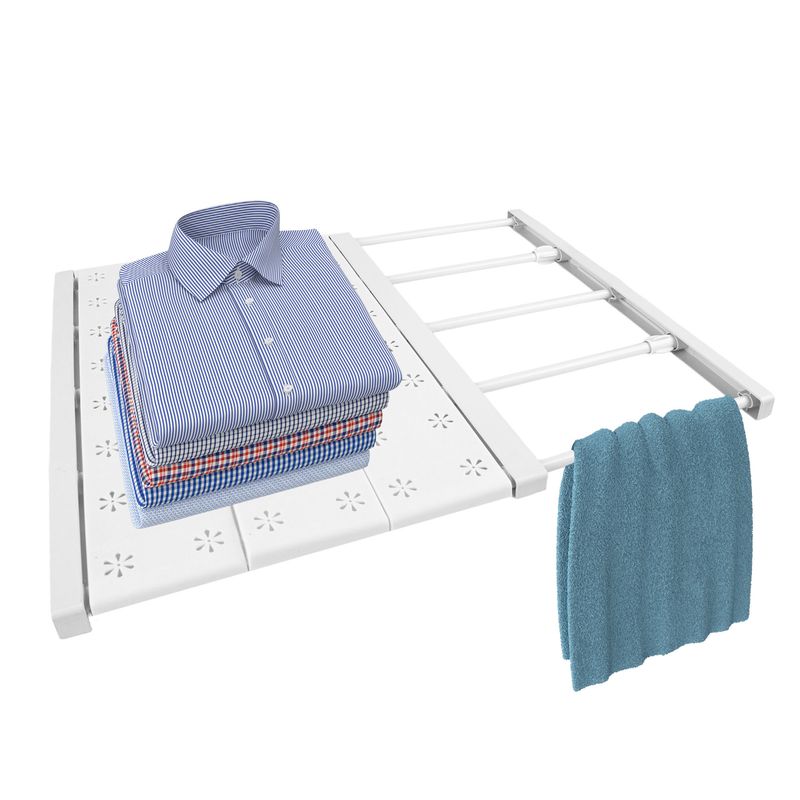 ENERGY PLUS - Estante Separador Expandible 60×42 cm Organizador de Ropa