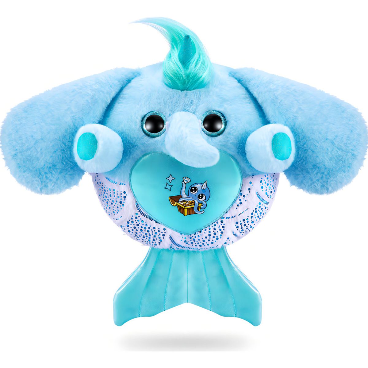 RAINBOCORNS - Rainbocorns Mermaidcorn Peluche Elefante De Zuru Colección