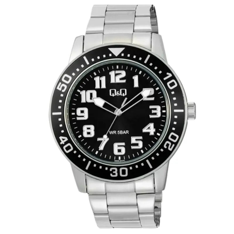Q&Q - Reloj Q&Q Q60B-001PY Diseño Elegante