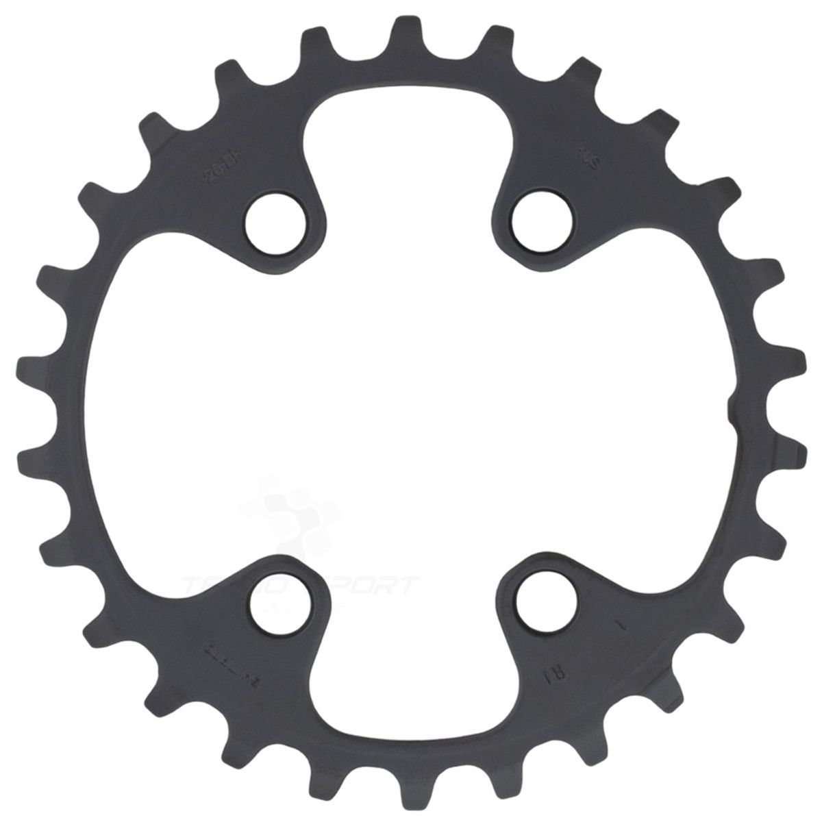 SHIMANO - Plato Coronilla Shimano Slx M7000 11v Biplato 24 Dientes Mtb