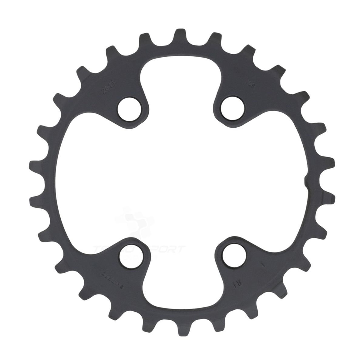 SHIMANO - Plato Coronilla Shimano Slx M7000 11v Biplato 24 Dientes Mtb