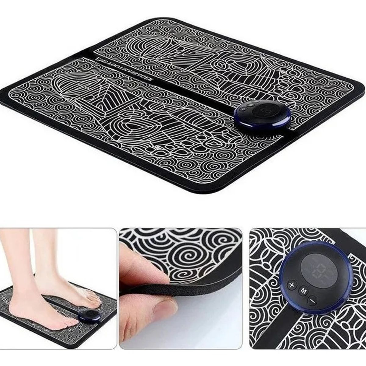 GENERICO - Alfombra Eléctrica Para Masajear Piernas Y Pies