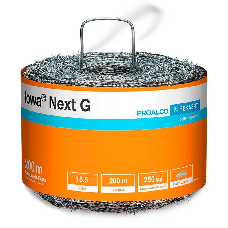 GENERICO - Alambre Puas Iowa Next G C-15.5 X 200 M